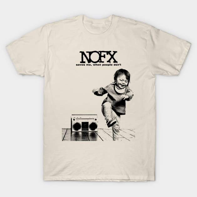 NOFX Saves Me T-Shirt by Amor13Fati